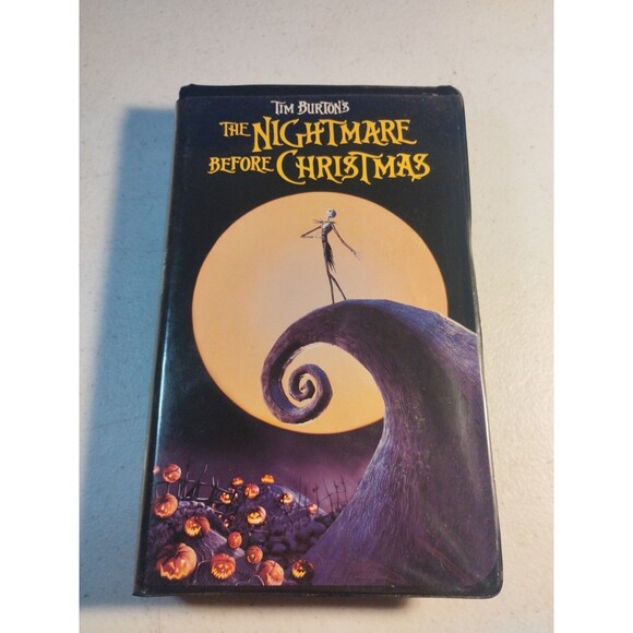 The Nightmare Before Christmas Tim Burton's (VHS, 1994) - Picture 2 of 7